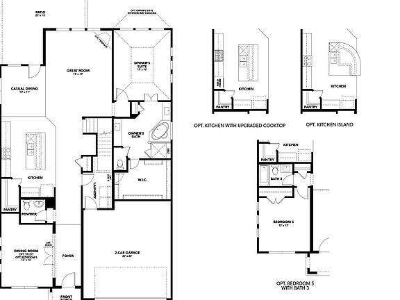 Explore luxury design in this single-family home featuring modern architecture and spacious planning