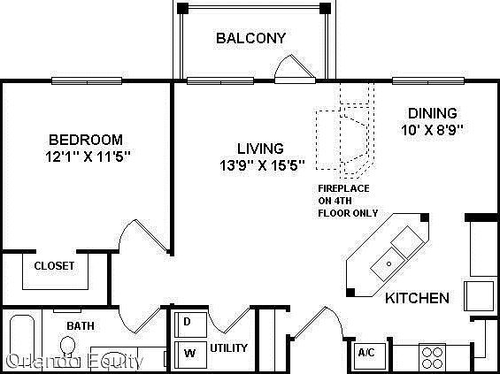 2nd image of 860 N Orange Ave APT 229