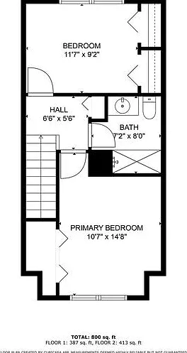 2 bed, 1.5 bath, 896 sqft, $1,625 — Photo 4