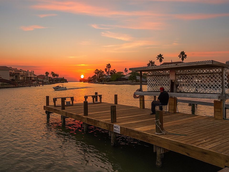 fishing pier and fish cleaning station