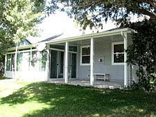 Back porch & sunroom