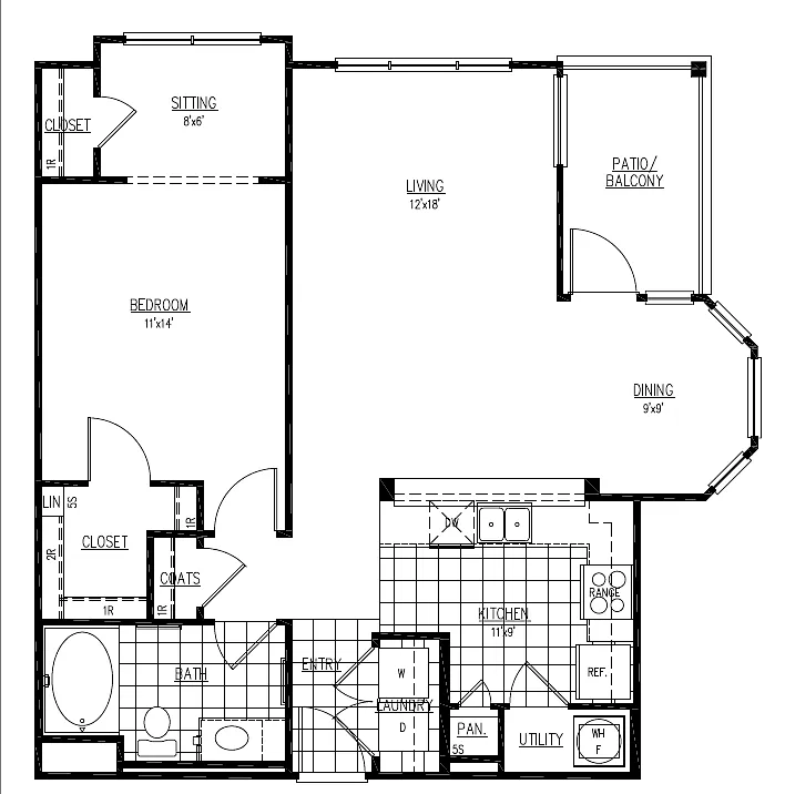 Floor plan The Bridgeton