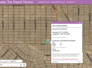 41st Package Deal St NW, Rio Rancho, NM 87144