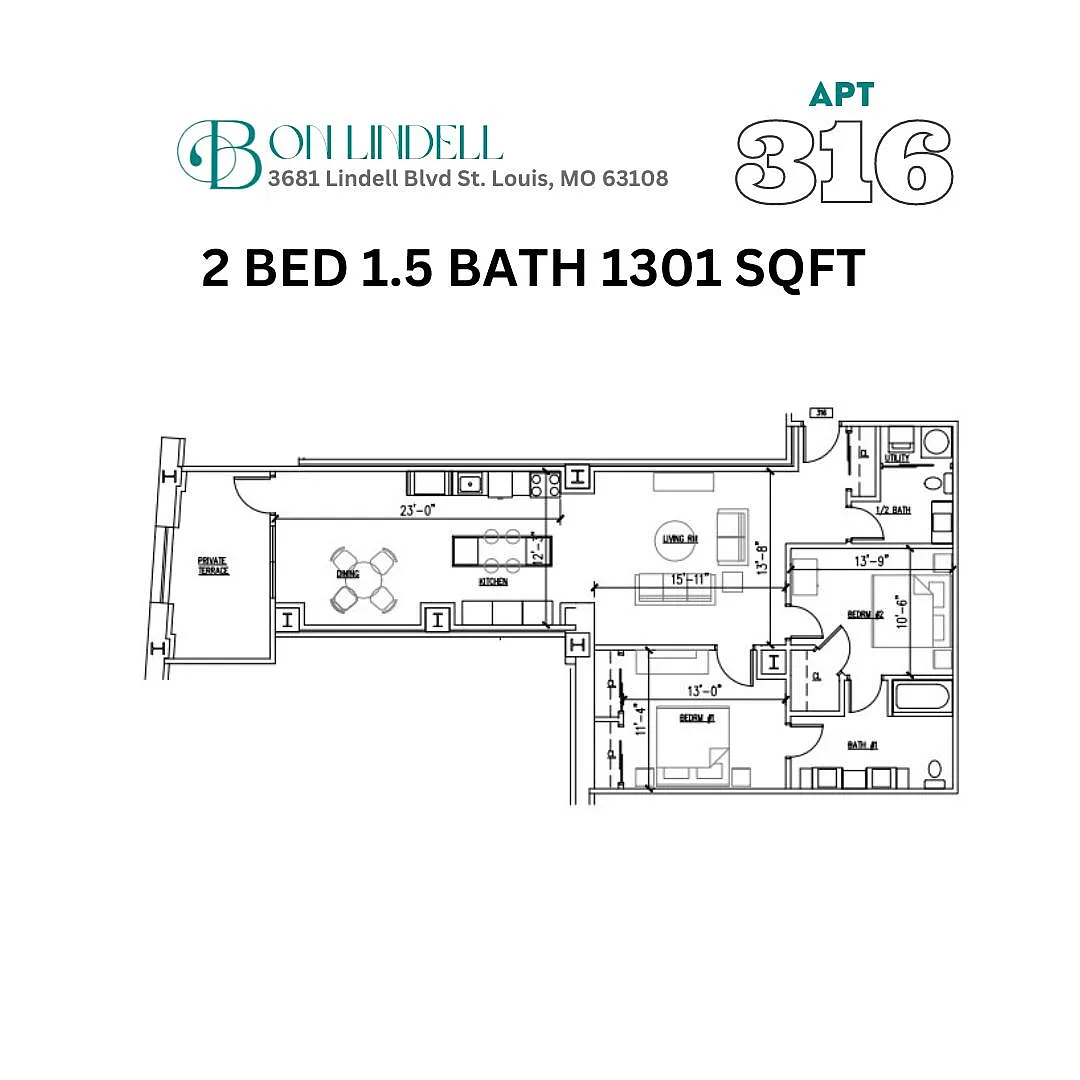 Floor plan 316