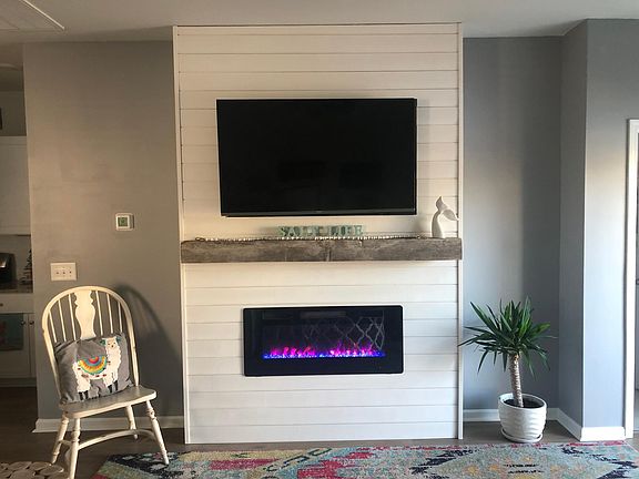 Beautiful fireplace
