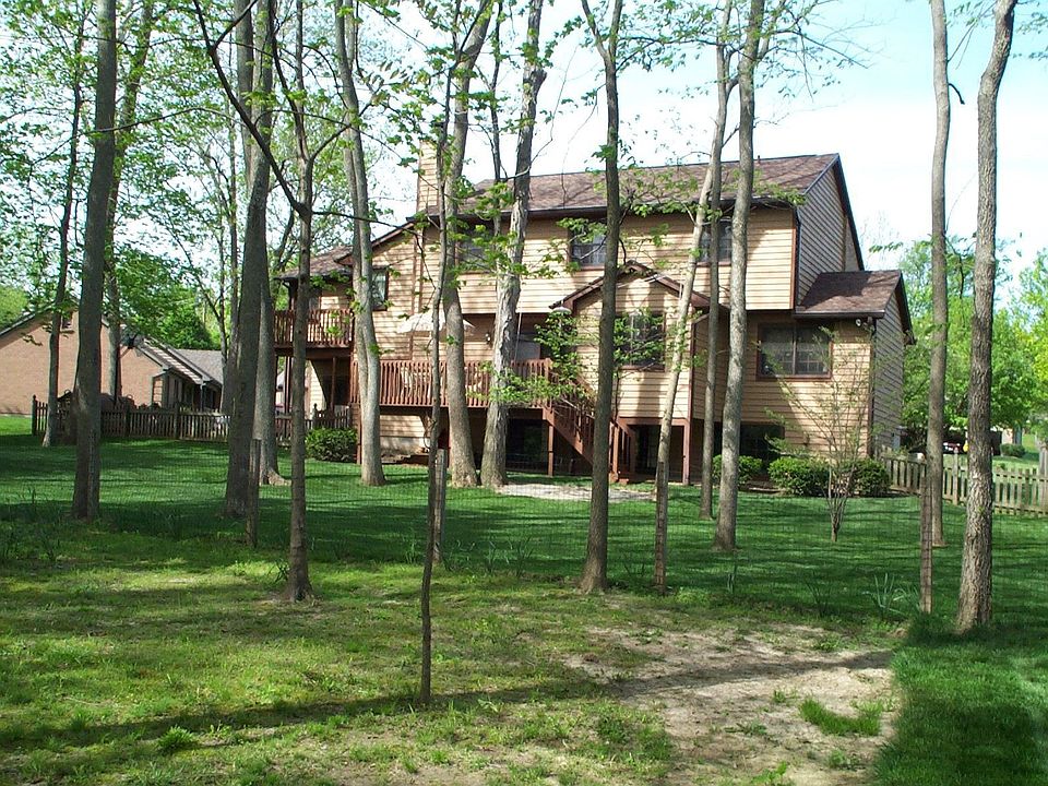 From back of property