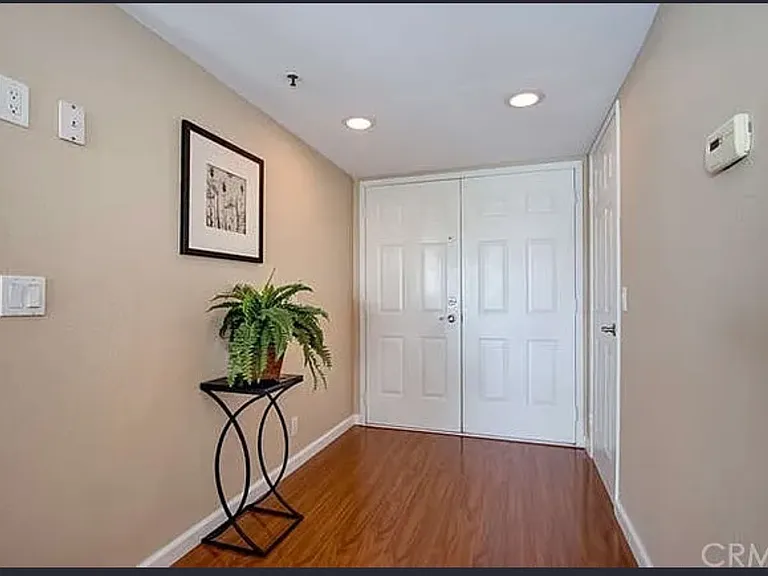 Large double door entry way