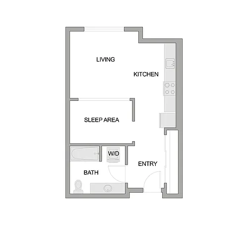 Floor plan The Walker