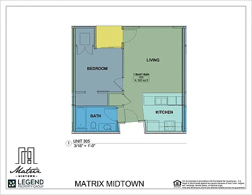 Floor plan 305