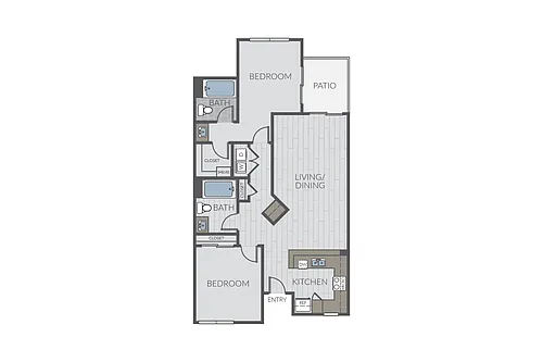 Floor plan Plan 2A
