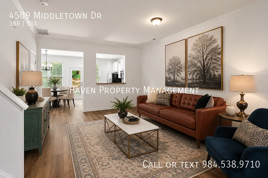 Charming & Freshly Updated 3BR Townhome in Shearon Farms! — Photo 1
