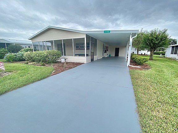 Freshly painted driveway!