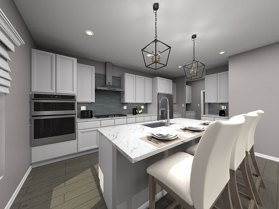 Spacious Kitchen with Work Island