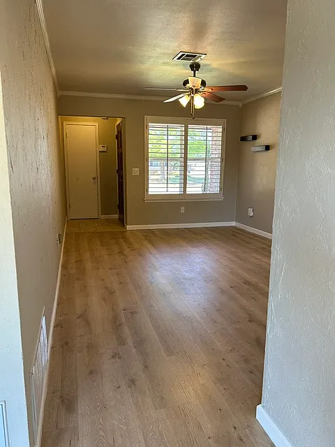 From dining room, looking into living room and entryway - 632 Howard Ct