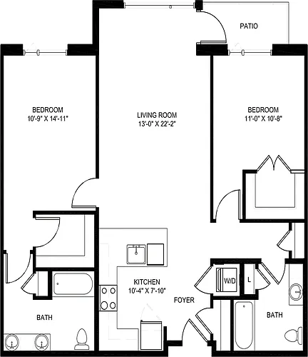 Floor plan C2
