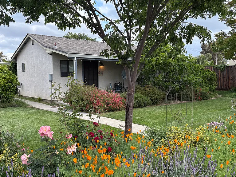 ADU in shared backyard