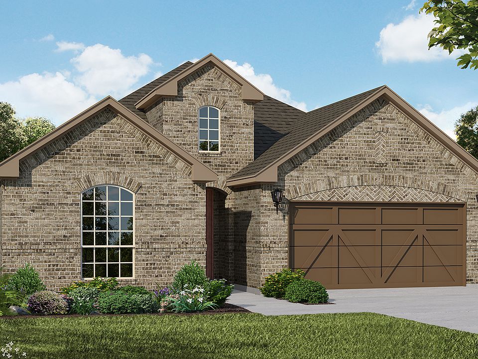 Plan 1530 Elevation A by American Legend Homes