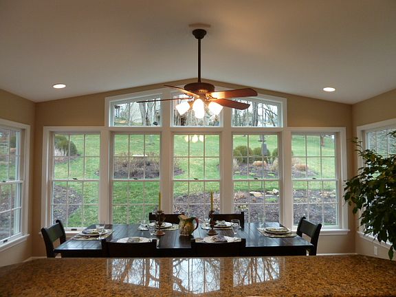 Breathtaking breakfast room!