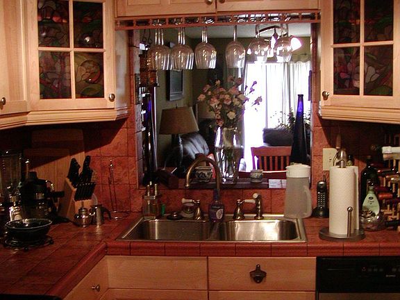 Remodeled Wooden Kitchen