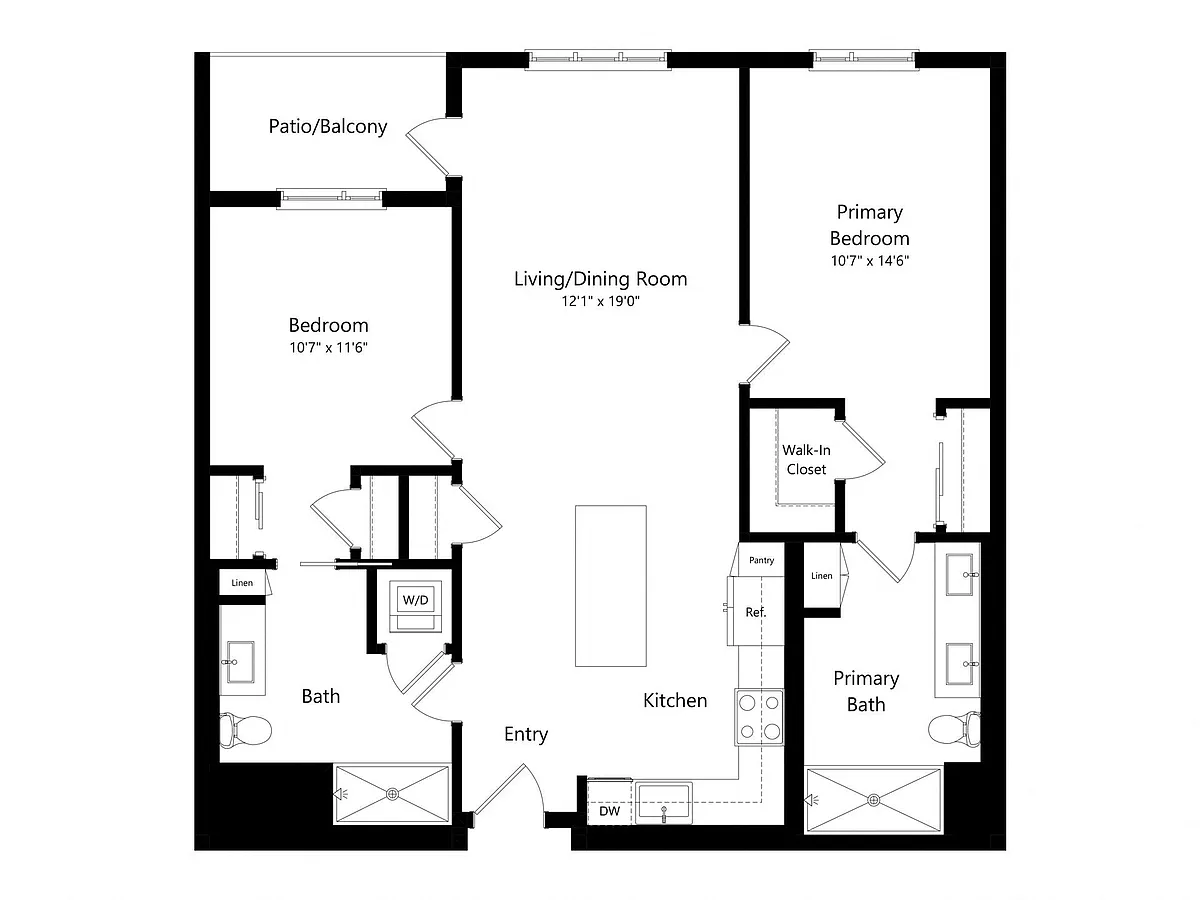 Floor plan B1