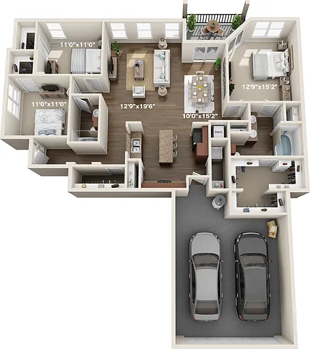 Floor plan Lunar