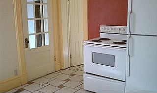 Kitchen to back door