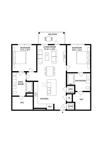 Floor plan B4