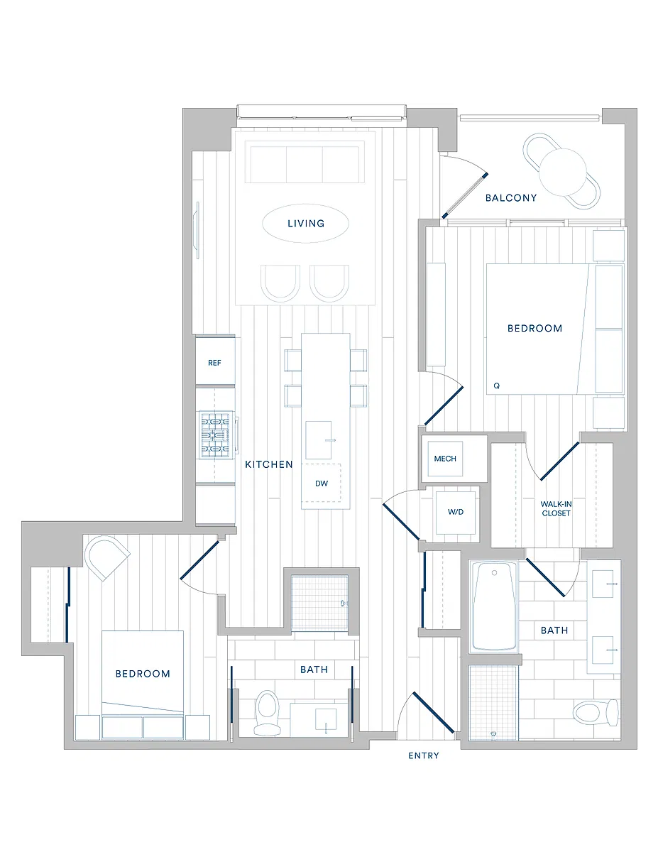 Floor plan B1-JR