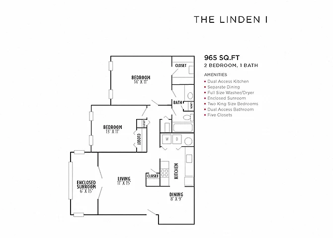 Floor plan The Linden I