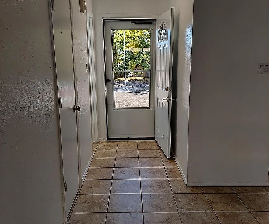 Front door from inside