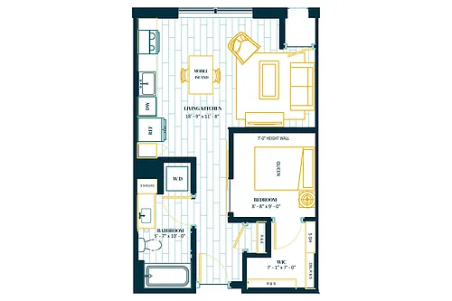 Floor plan Sunrise