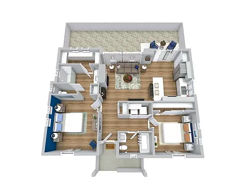 Floor plan The Retreat