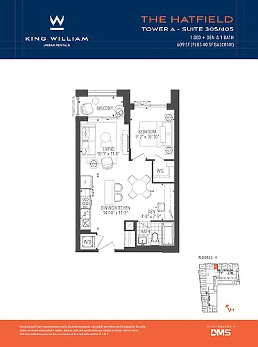 Floor plan The Hatfield