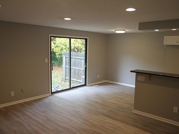 Open and bright floor plan with hard woods throughout