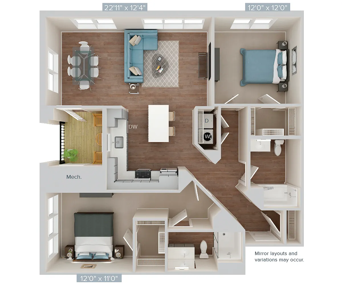 Floor plan Furnished-f-BM15