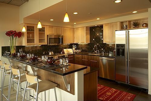 Kitchen with Jenn-Air Appliances