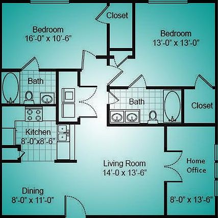 1085 Sq. Ft.