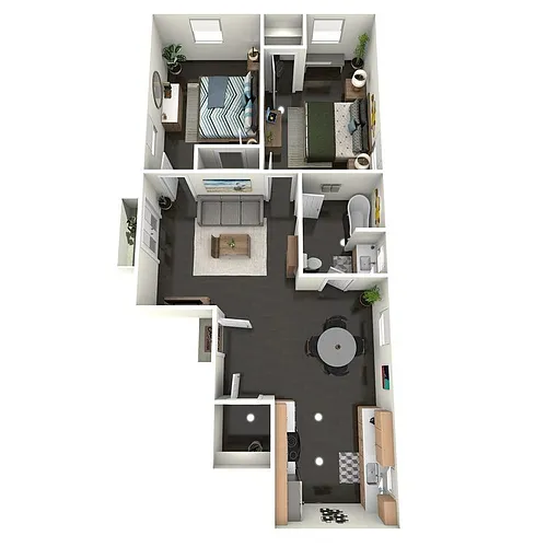 Floor plan R208