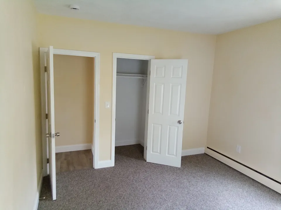 Closet in bedroom