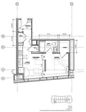 Floor plan Unit S3a