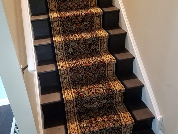 Stairs leading to the second floor.