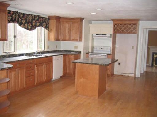 Recentlyupdated kitchen with granite countertops