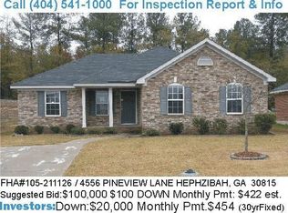 4556 Pineview Ln, Hephzibah, GA 30815