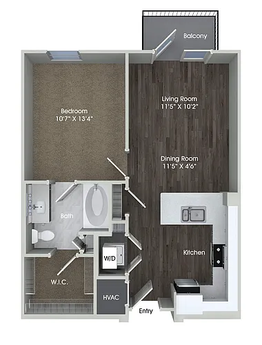 Floor plan A1 Income Regulated