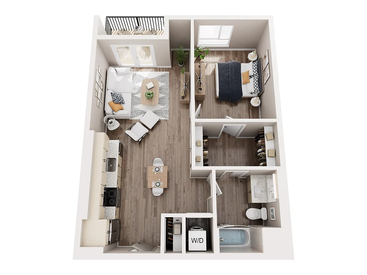 Floor plan B1