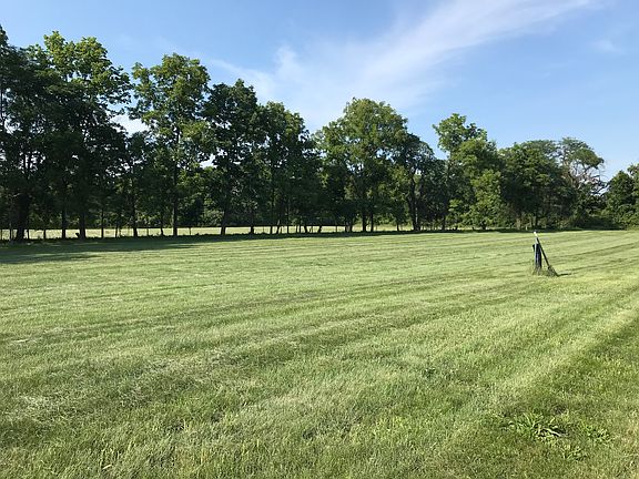 Both sides of the tree line