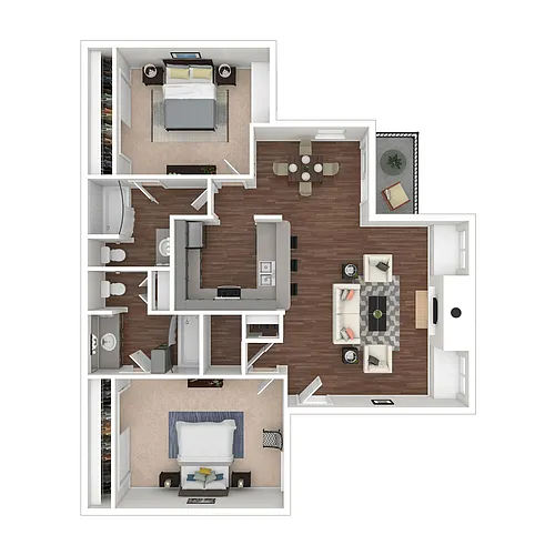 Floor plan B2