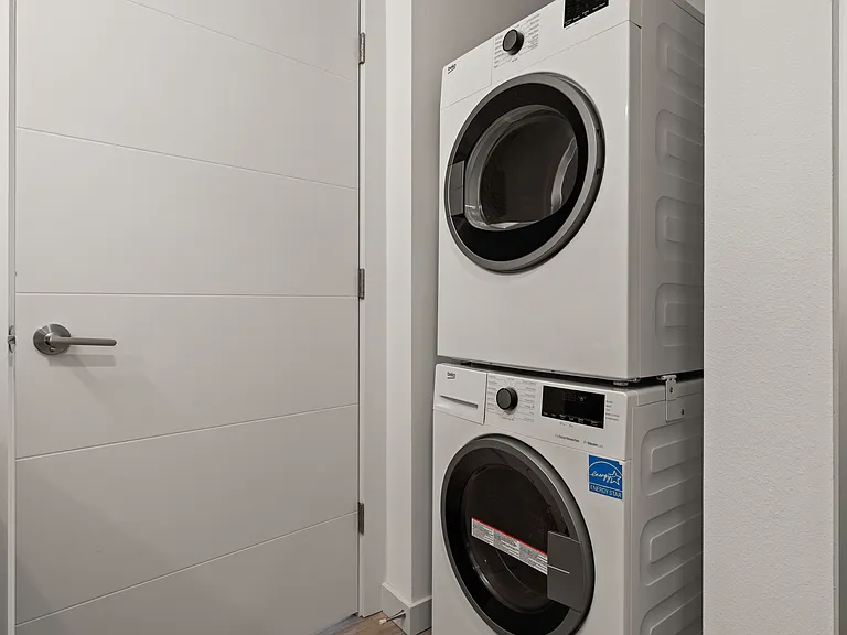 1 Bedroom Standard Laundry 1 Bedroom Standard Laundry