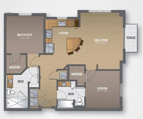 Floor plan Riesling