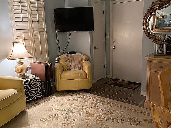 Looking toward front door